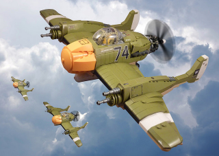Illustration for article titled The Next Best Thing To Crimson Skies Lego Kits